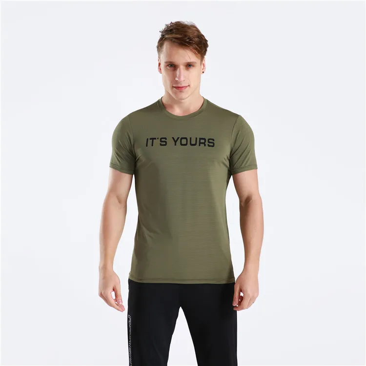 

High Impact Breathable Cotton Gymwear Sports T Shirts Activewear For Men