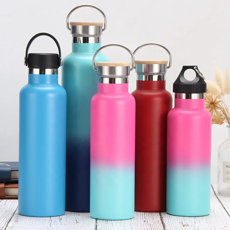 

Custom logo 304 double wall Stainless Steel Vacuum Flask 750ml Water Bottle Insulated Sports Water Bottle, Customized colors acceptable