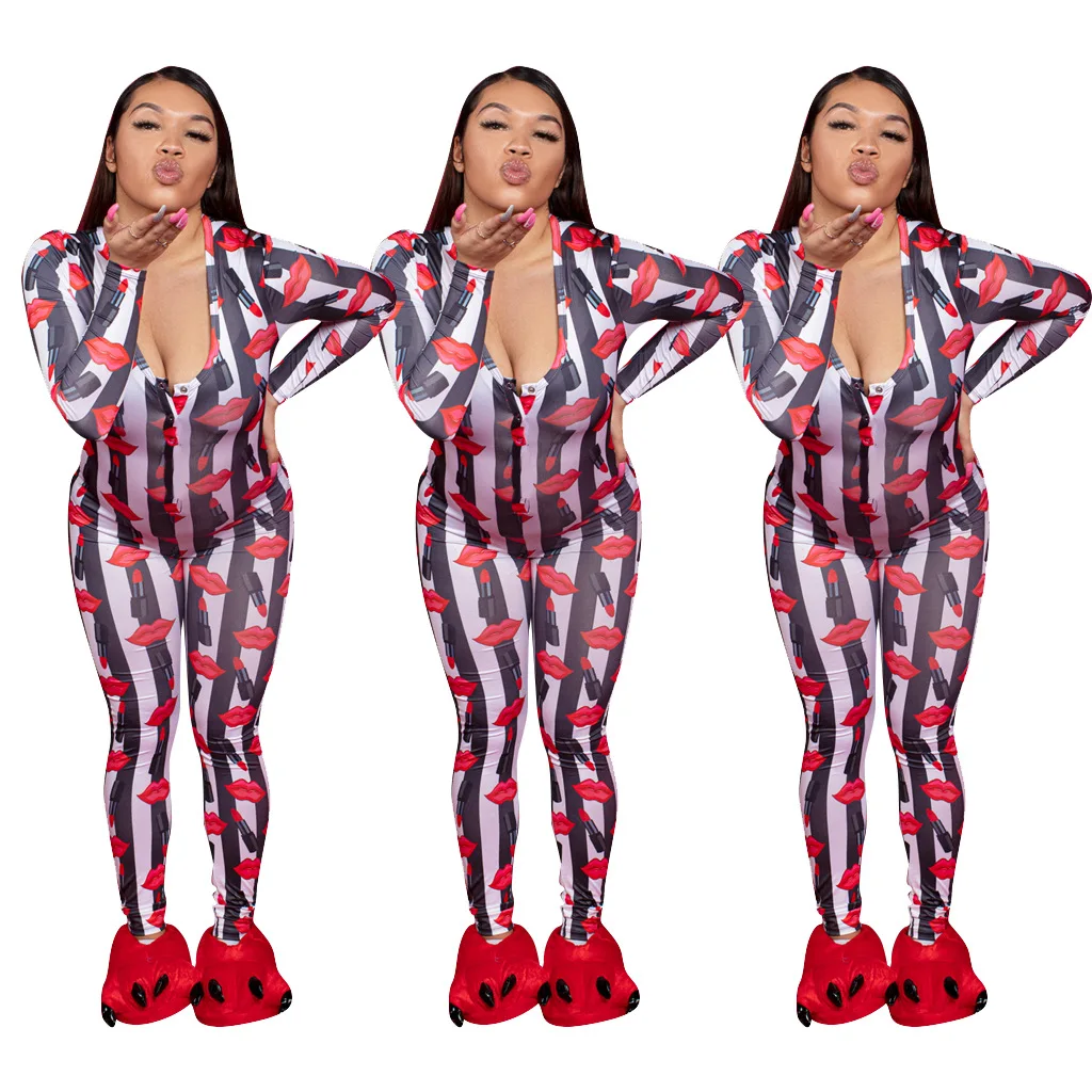 

Trendy Women Long Sleeve Rompers Slim Fit Jumpsuits Women One Piece Rompers