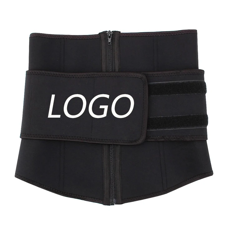 

The new Custom logo sauna waist trainers belt corset shape wear for gym private label plus size neoprene women waist trainer