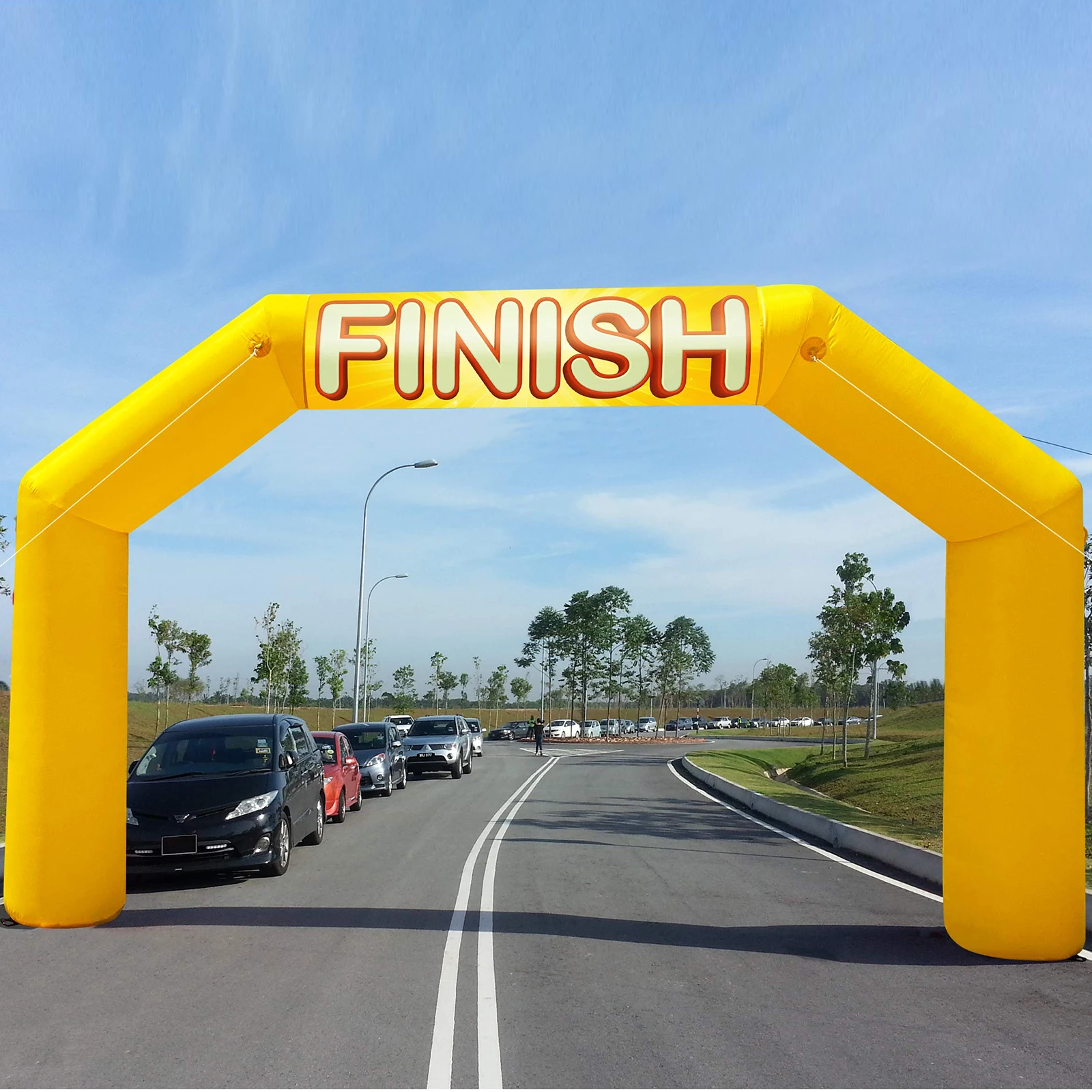 

Inflatable Race Start Finish Line Arch Inflatable Entrance Arch For Event