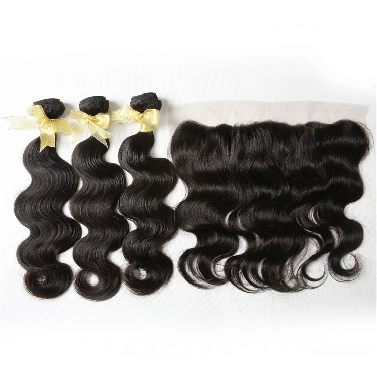 

Mellow Waves Lace Frontal Body wave Lace Frontals 13*4 Natural color Peruvian Hair 10-16 inch