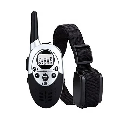 

1100Yards Remote Dog Training Shock Collar for Dogs with Beep Vibration and Electric Shock, Rechargeable and Waterproof E-Collar
