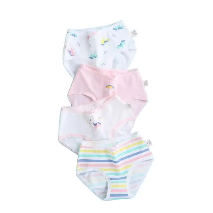 

Wholesale Baby Cotton Panties Toddler Soft Underwear Multipack Lovely Print Panties for Little Girl, As picture shown