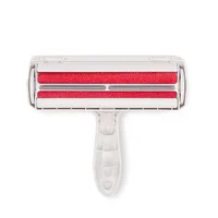 

Reusable White ABS Pet Fur Hair Remover Lint Roller Brush