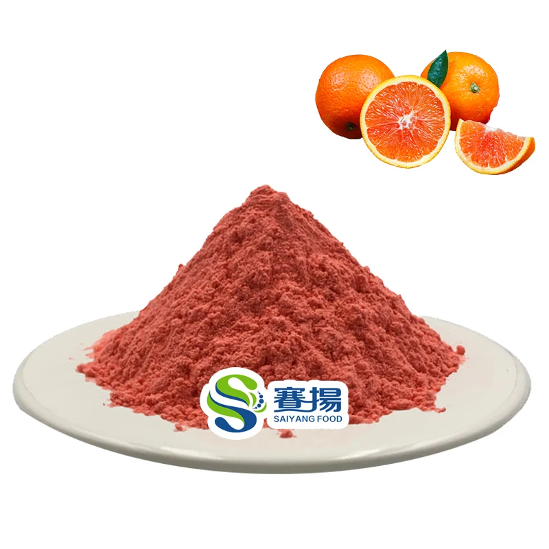 

Blood Orange Juice Powder ISO Factory Supply Blood Orange Fruit Powder Solid Drink Blood Orange Powder