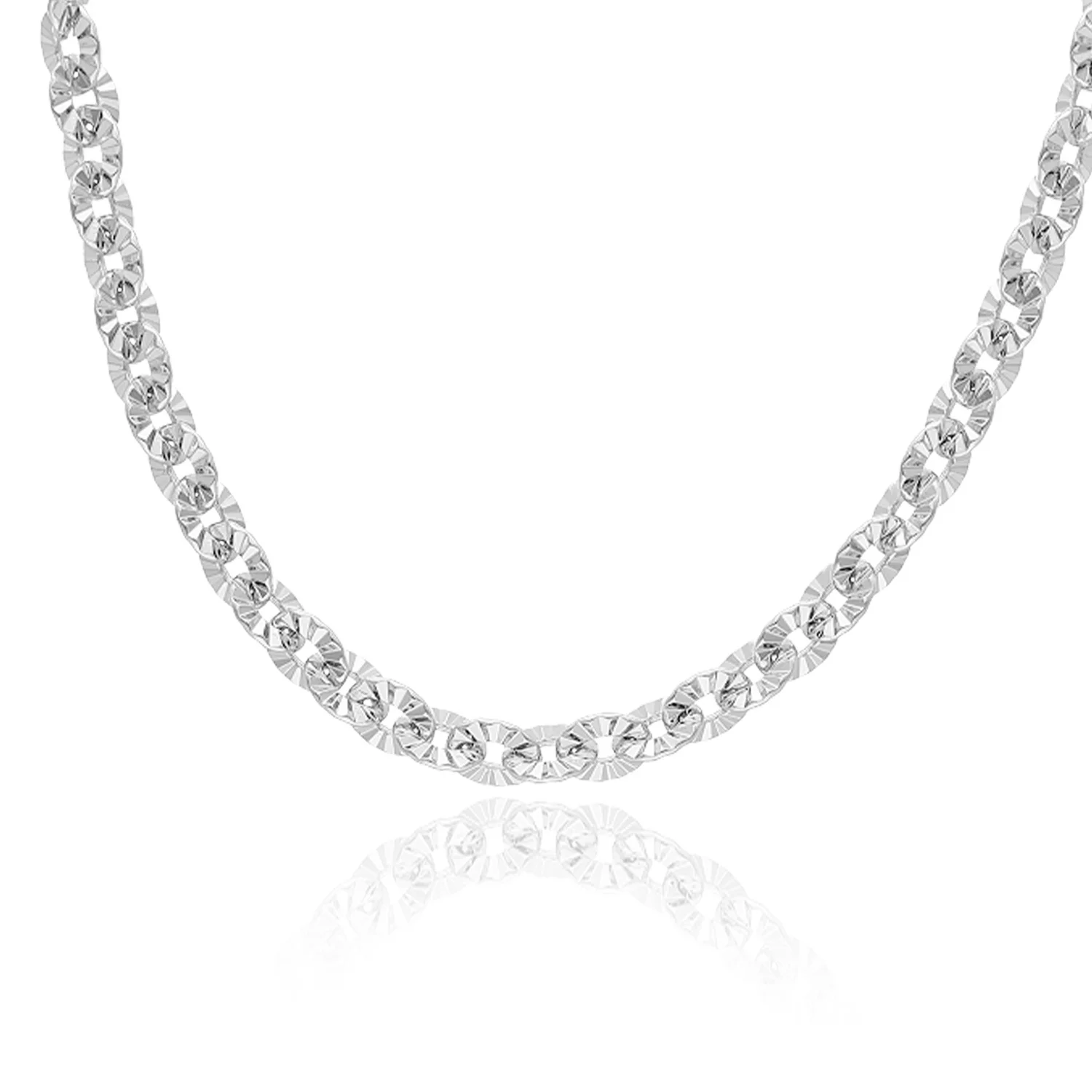 

Wholesale Custom Flower Jewelry Fashion Gold Making Sterling Silver Chain