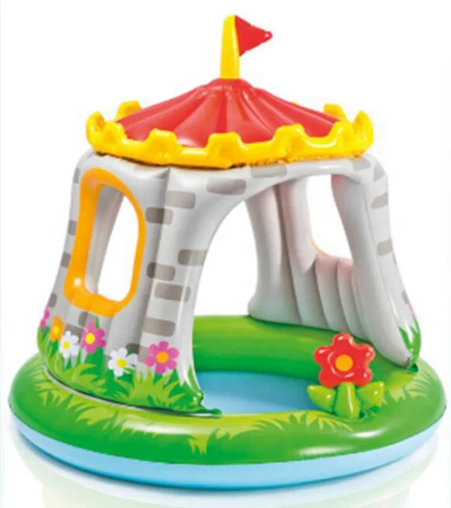 

2021 INTEX 57122 Castle Covered Baby Pool Inflatable Pool Sunshade Pool