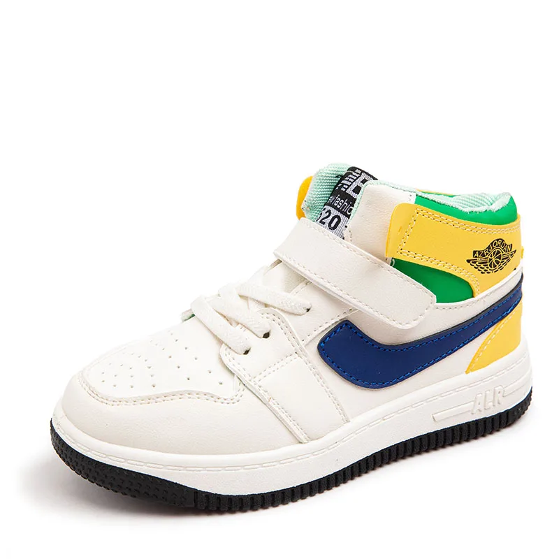 

Warehouse in stock 2021new multi-color non-slip casual children's sport shoes for boys sneaker