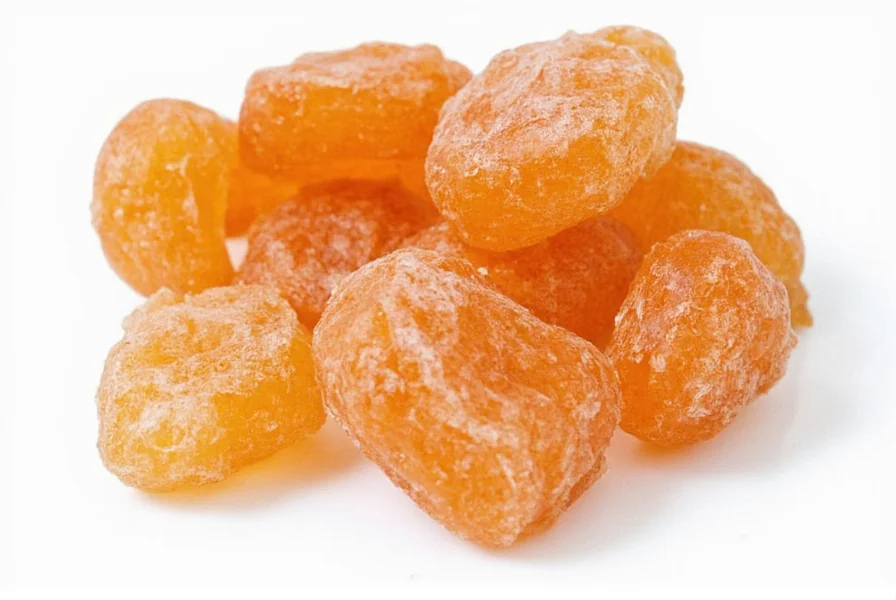 Nutrition facts label showing detailed breakdown of cinnamon fireball candy ingredients and nutritional information