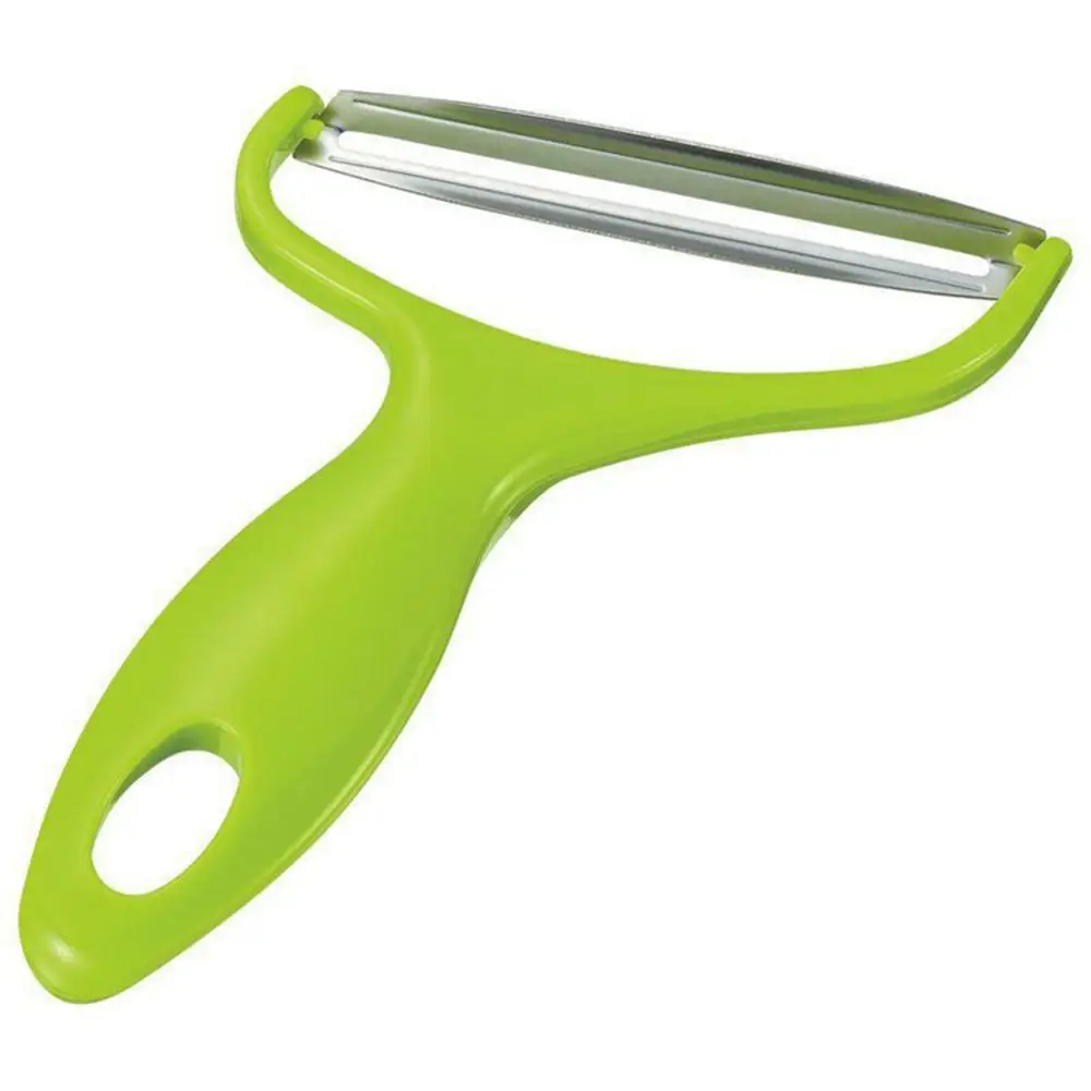 

Kitchen Tools Salad Vegetables Peelers Kitchen Accessories Cabbage Wide Mouth Fruit Peeler Stainless Steel Knife, Green