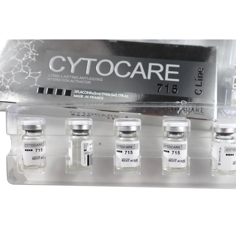 

High Quality Cytocare 715 (10 x 5.0ml) for Skin Glowing Anti Wrinkle Cytocare, White
