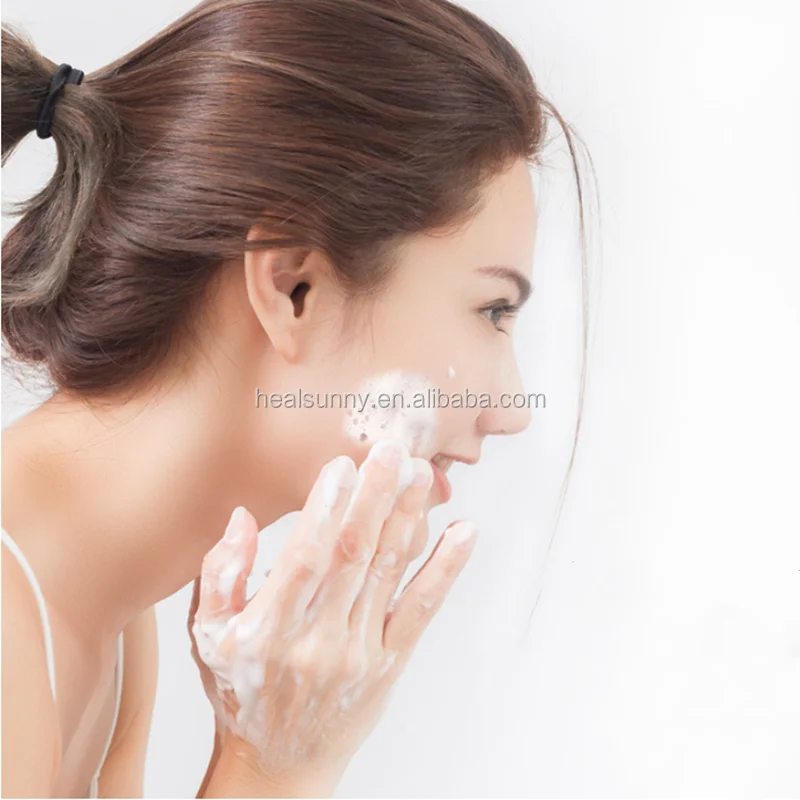 

Hydrating moisturizing facial foam cream cleanser, White foam