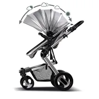 

2019 New style 3 in 1luxury aluminum alloy lightweight foldable baby stroller for infant & babi