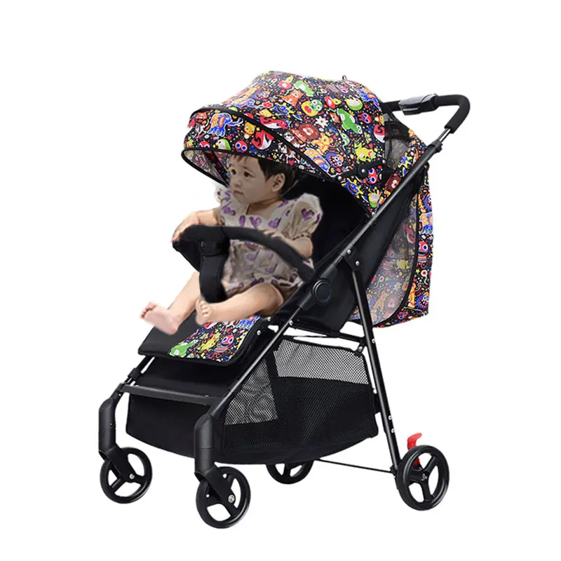 

New Design Cool Baby Trolley, New Born Light Weight Pushchair, European Classic Baby Strollers/, Pink/blue/green/gray/red/flower color