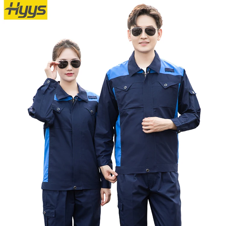 

Polyester cotton modern stylish welding overalls work overalls for men factory uniform worker clothing