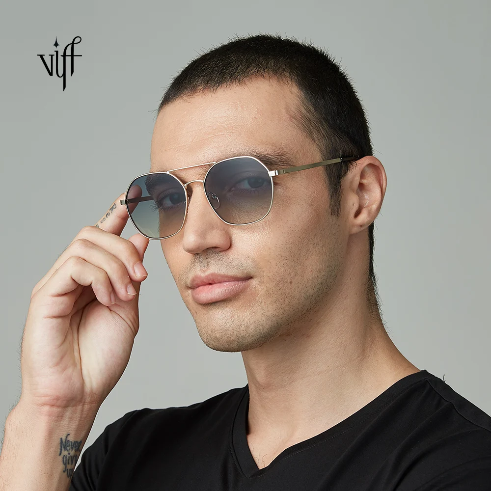 

Metal Frame Sunglasses VIFF HM18254 Custom Frame Fashion Sunglasses, Multi and oem