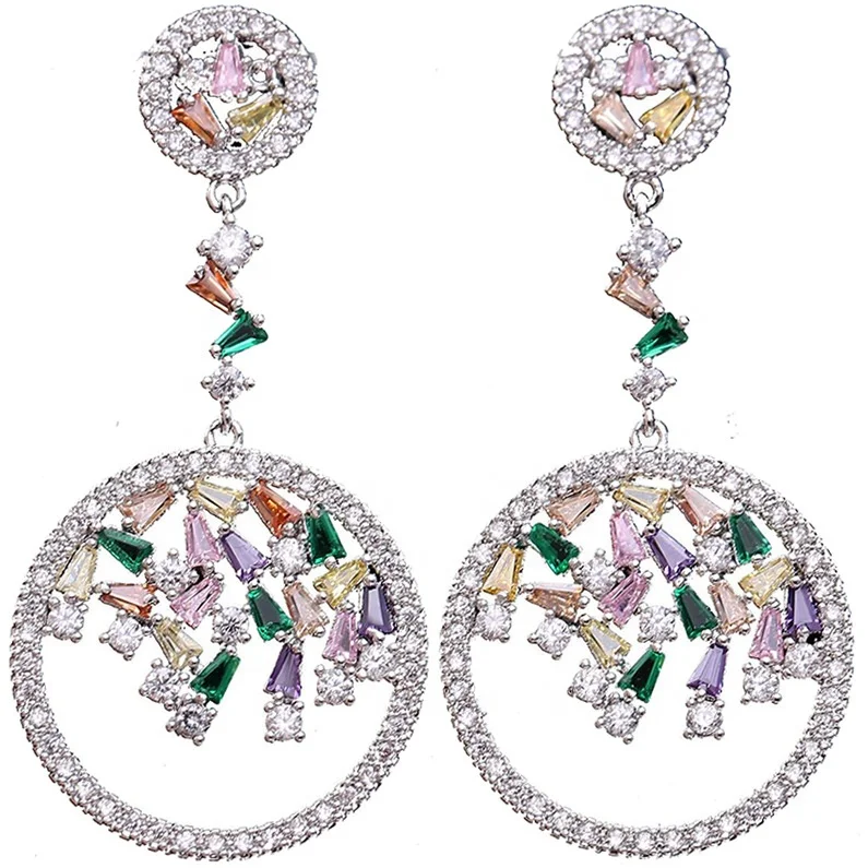 

Women's fashion Earring Stud Ear New Classic Geometric Circle Earrings Valentine's Day Jewelry Gifts Women's Accessories