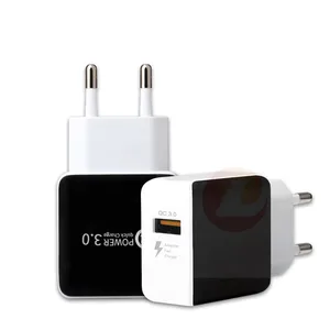 best selling products in europe 2018 QC3.0 cell phone usb charger adapter