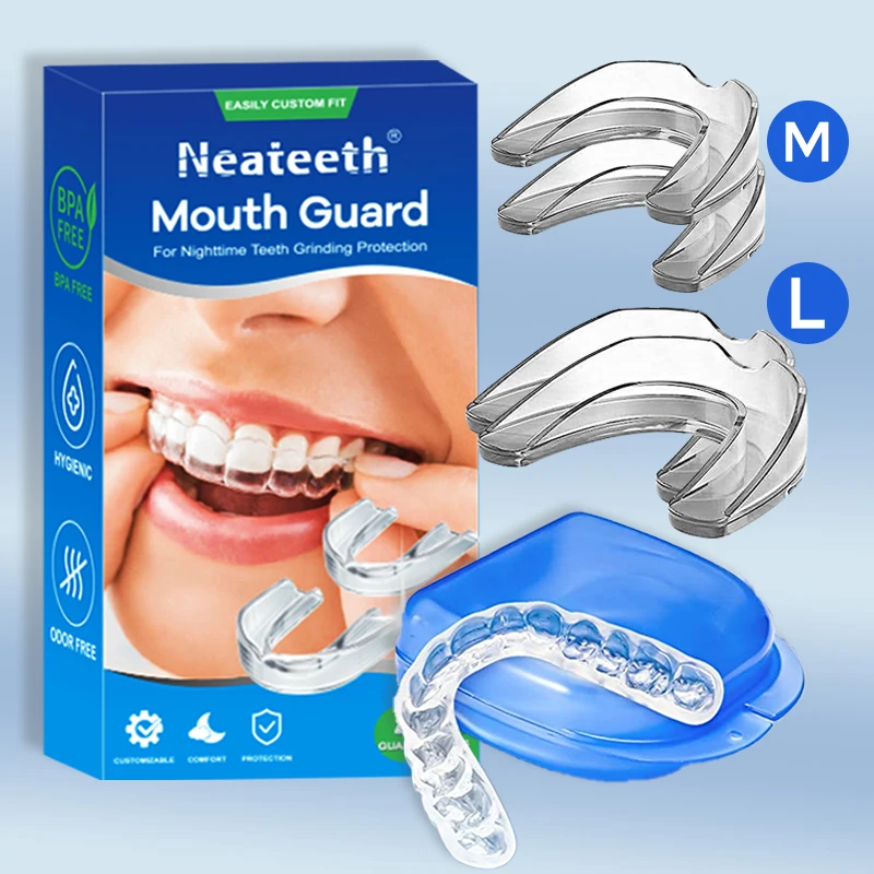 

Custom Fit Mouth Tray EVA Mouth Guard For Teeth Grinding Sport Mouthpieces Moldable Teeth Whitening Trays