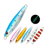 

MICLURE-MJ190-30g/40g/60g/80g/100g/120g-glow lead jig fishing lure metal jig high quality