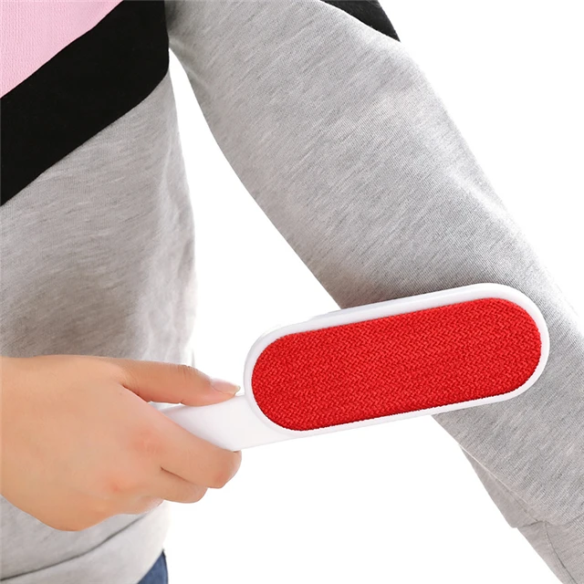 

Multifunctional Double-sided Dust And Hair Remover Dry Cleaning Brush For Clothes Household Cleaning Tool, As show