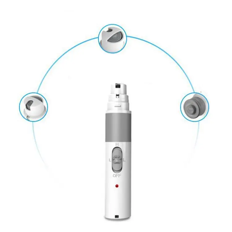 

Rechargeable pet nail grinder HOPmw pet claw nail file