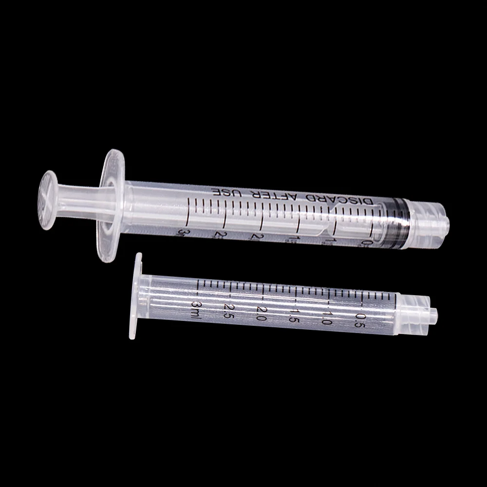 
Luer Lock Syringes Medical Colored Plastic Disposable Oral 3ml Syringe 