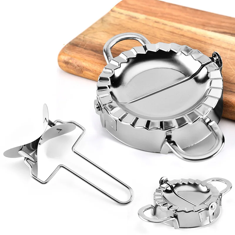 Professional Stainless Steel Dumpling Mould Make Fruit Pie Press Pastry Tools