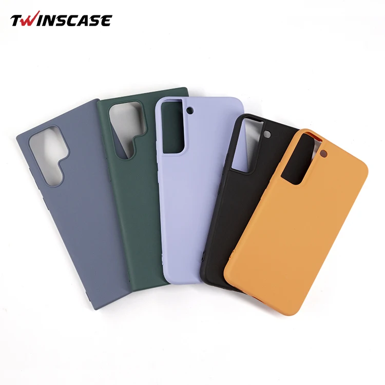 

High Quality Soft Silicone TPU Cell Phone Case for Samsung Galaxy S22 + Ultra Mobile Phone Shell, Cnady color for samsung s21 s22