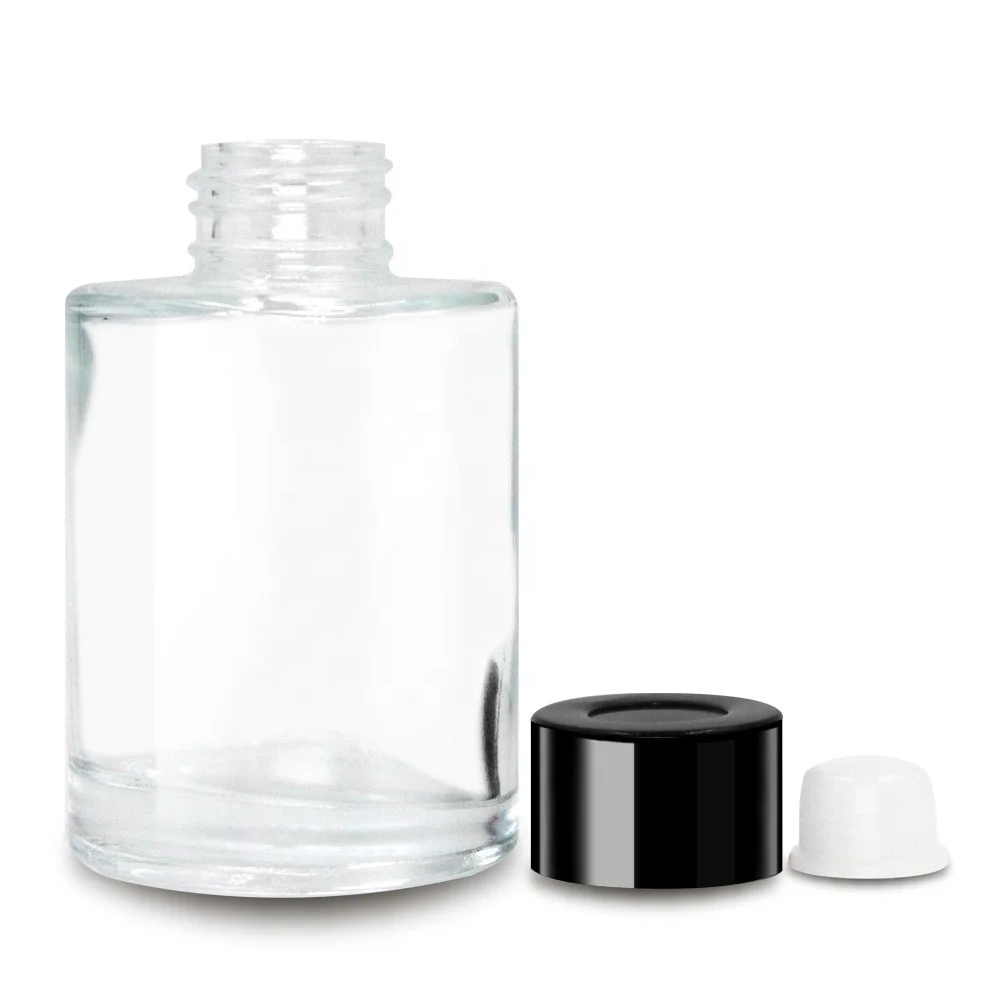 

Feel Fragrance 2021 hot selling 70ml Cylindrical Reed Diffuser Glass Bottle, Clear