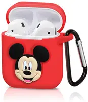 

For Airpods1/2/Pro Case Cover,Soft Skin Silicone Cover Bag Mickey Mouse airpod case,Dust-Proof Air pod Protective Cases Packing