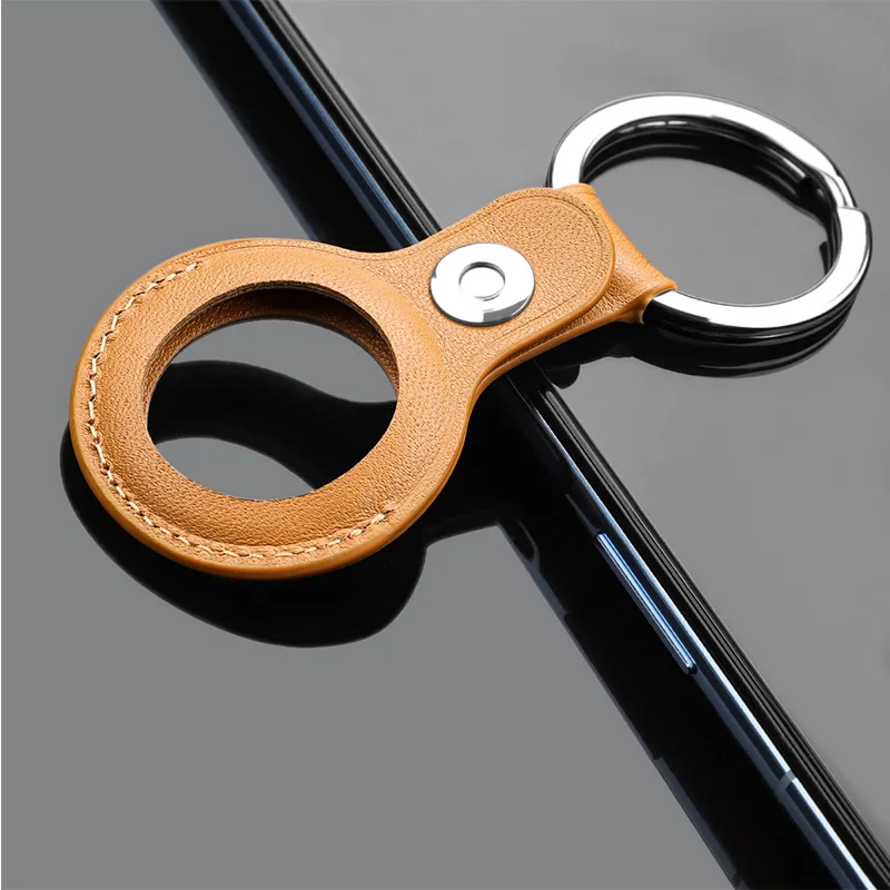 

Wholesale Pu Leather Protective Cover Case For AirTag Air Tag Hollow Leather/TPU/Silicone/Metal Airtag Case for Pet Dog, Multi