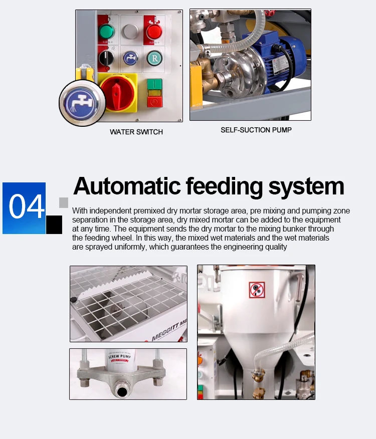 Dry Mix Plastering Machine M6 Not Pft G5c G4 Buy Dry Mix Plastering Machine gypsum Plastering