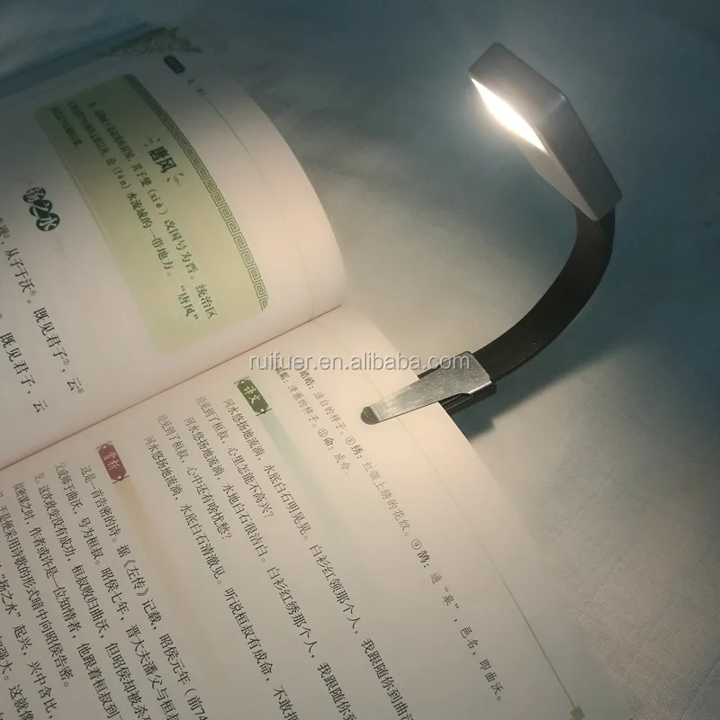 Compact Flexible Led Book Light Reading Lamp Reading Light Mini Size