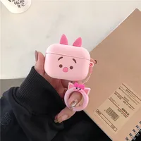 

Soft Silicone 3D Cute Piglet Bear Case For Airpod Pro Cover