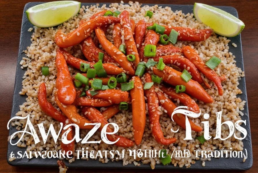 Awaze Tibs in Cooking
