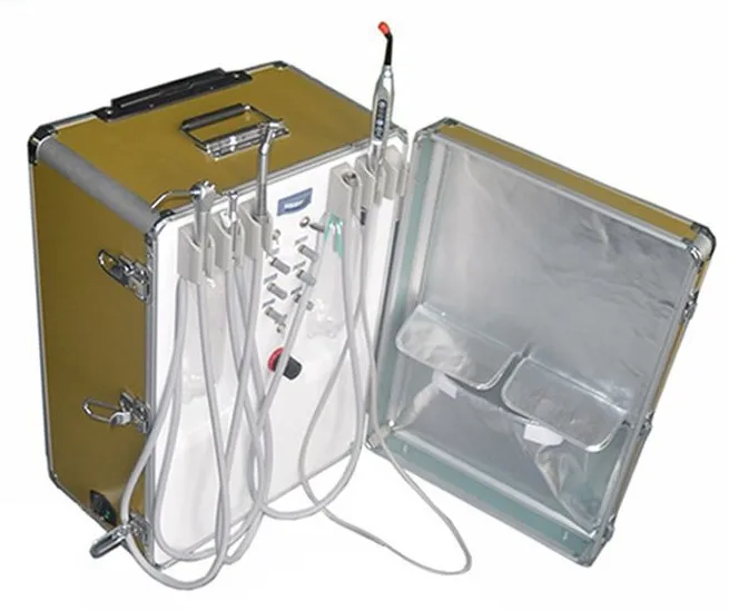 Portable mobile dental turbine unit cart for dental clinic supplier