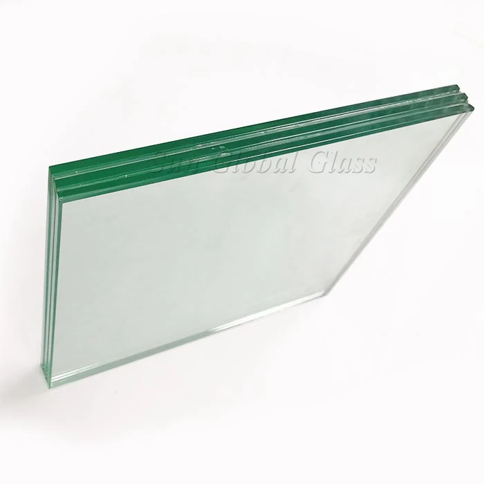 Triple Laminated Glass High Quality Tempered Toughened Three Layers Pvb