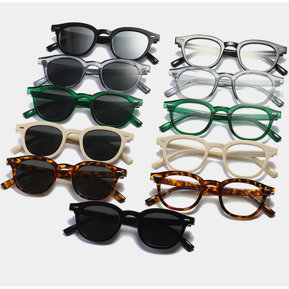 

2022 Unisex Small Retro Blue Light Filter Glasses Gafas Opticas Blue Light Blocking Glasses, Custom colors
