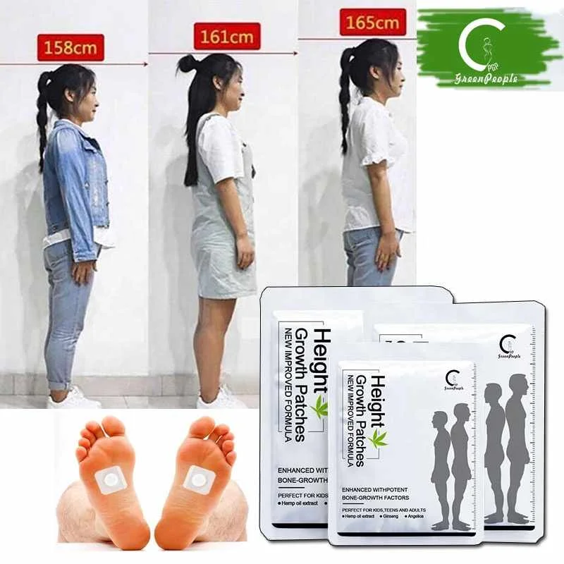 

GPGP greenpeople 60pcs Body Height Enhancer Patch in Foot Increase Height Growth Foot Patch