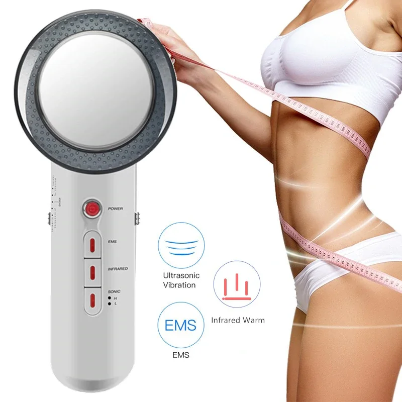 

Trending Products 2021 New Arrivals Ems RF Red Light Therapy Lipo Laser Body Scrub Weight Loss Fat Burning Body Slimming Device, White