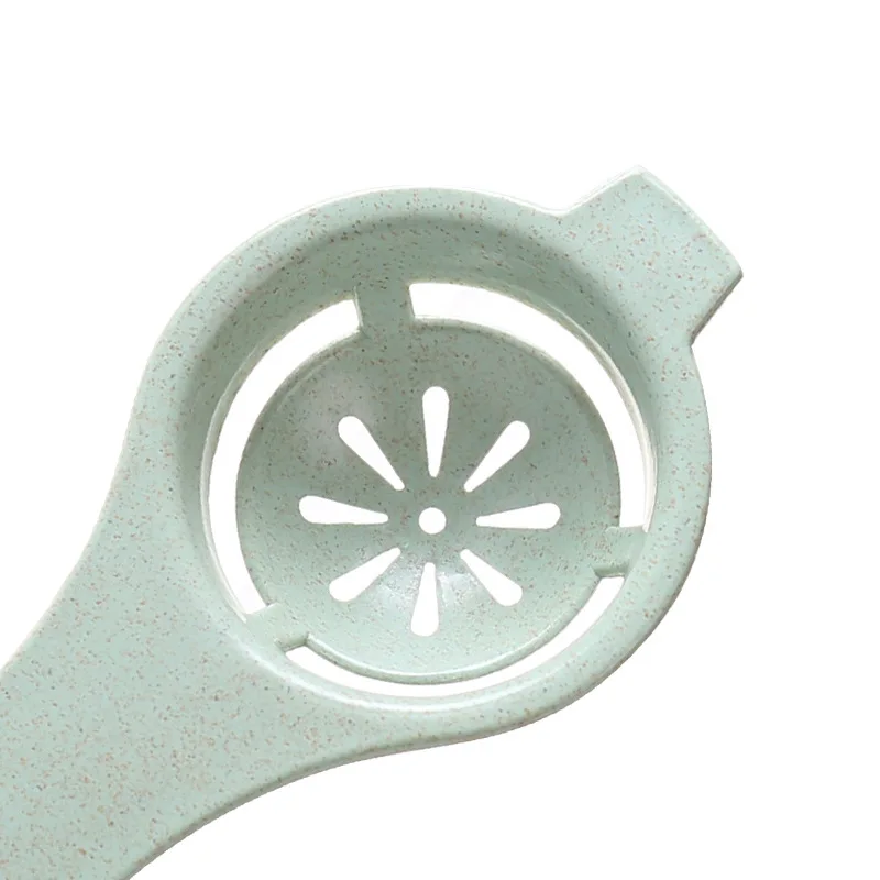 
A2 Mini Egg Yolk White Separator Kitchen Tools Creative Ergonomic Handle Wheat Straw Egg Yolk Separator Egg Tool 