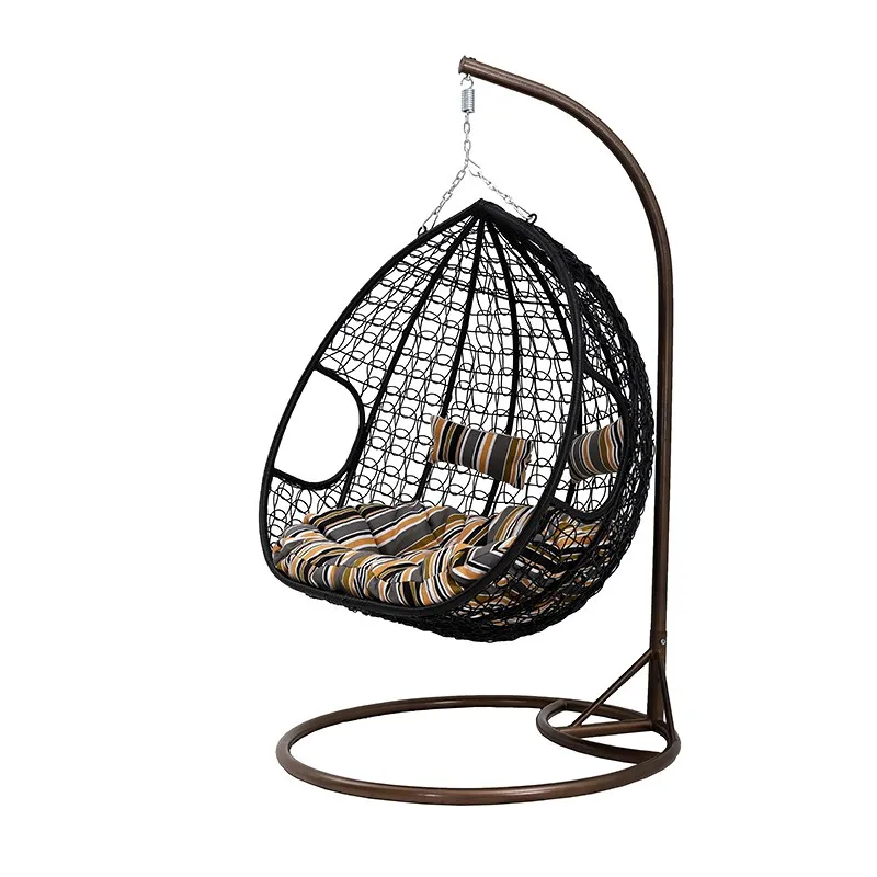 Patio Furniture Hanging Nest Swing Basket Patio Swing Chair With