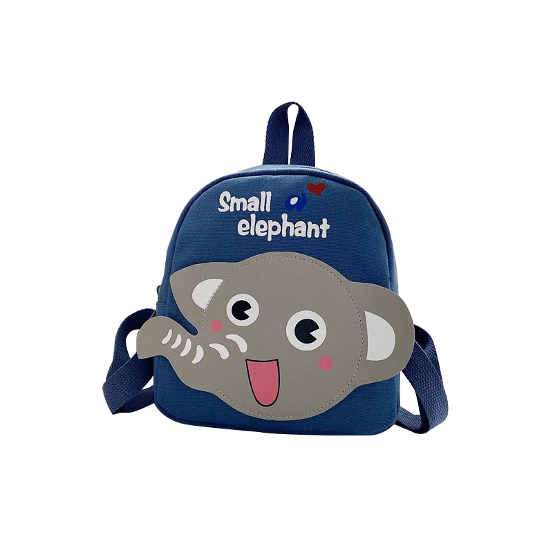 

OEM Factory Twinkle Cute For Children Large-capacity Canvas Cartoon Animal Backpack