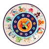 Pre-school Educational & Learning Wooden Toy Happy Hour Clock Kid's Wooden Time Learning Puzzle