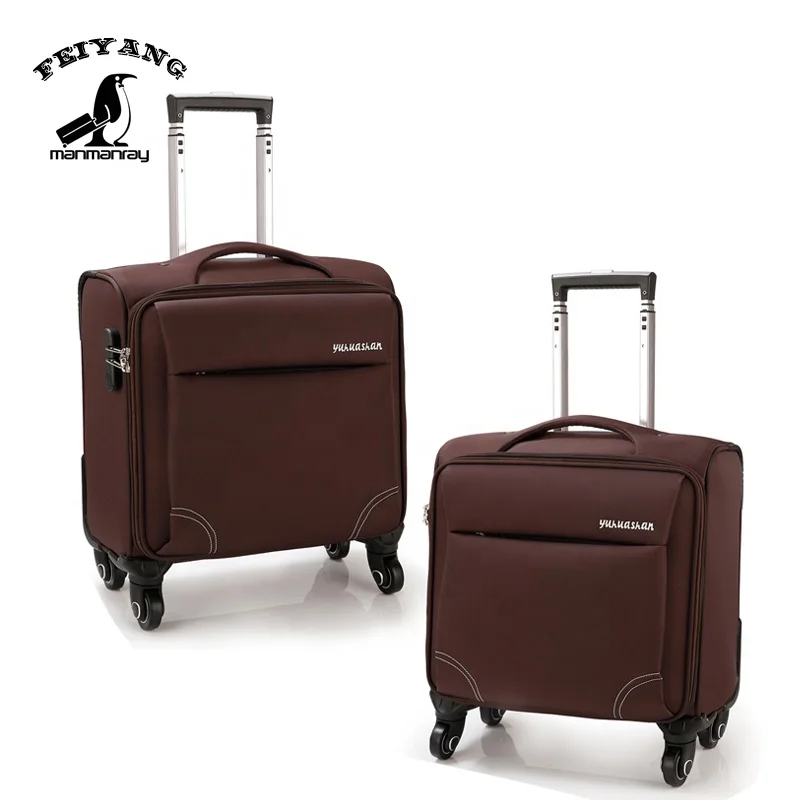 

Fabric soft trolley bag luggage bag carry on luggage cabin suitcase