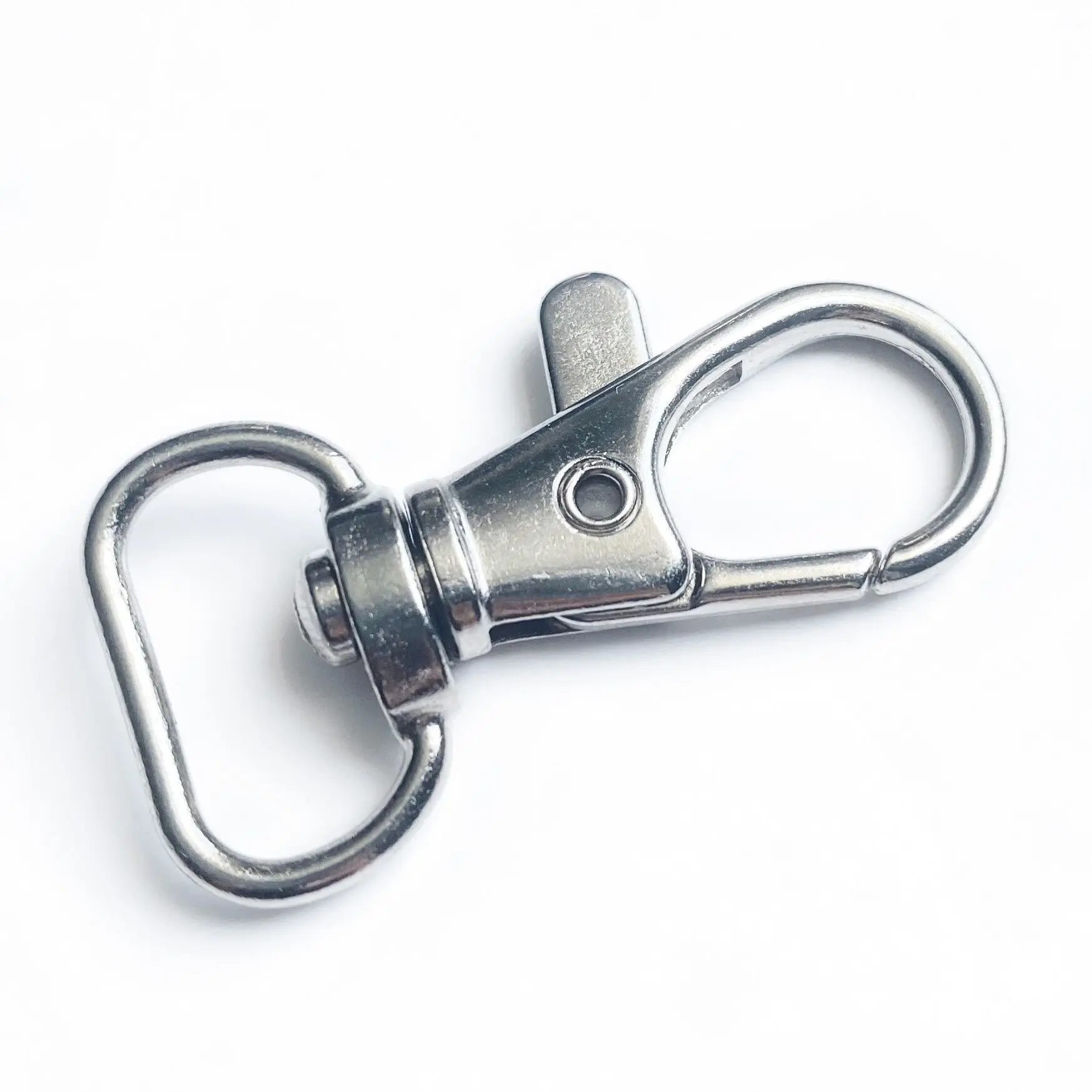 

Bags Metal Accessories Factory Wholesale Alloy Hardware Parts Swivel Snap Dog Hooks, Nickel/gold