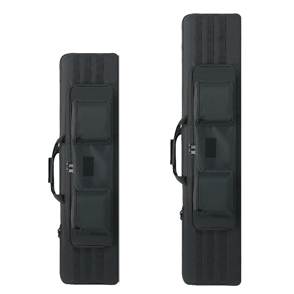 39''47'' Hunting Carry Shoulder Straps Soft Molle Tactical Gear Equipment Shooting Heavy Duty Range Bags Double Long Gun Bag