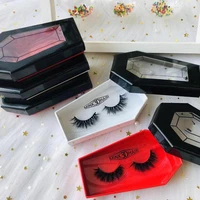 

Wholesale 3D Mink Lash Strips With hot coffin packaging Cruelty Free 3d mink eyelashes private